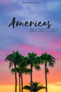 Americas Bucket List